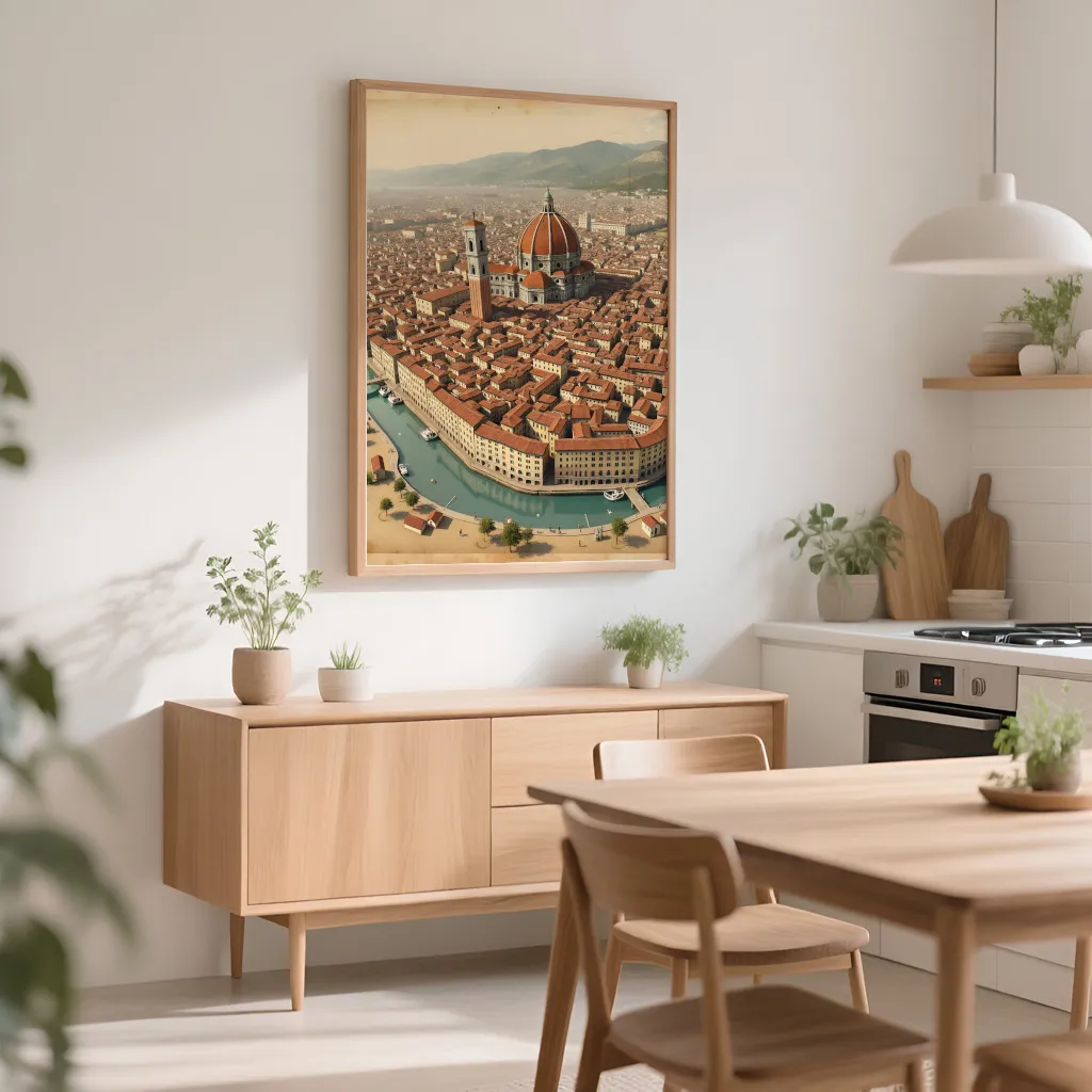 PixuPrint Florence Renaissance City Print