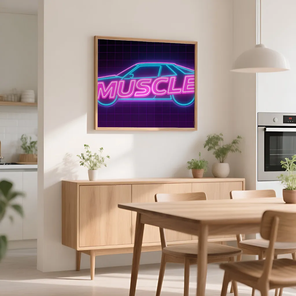 PixuPrint Neon Muscle
