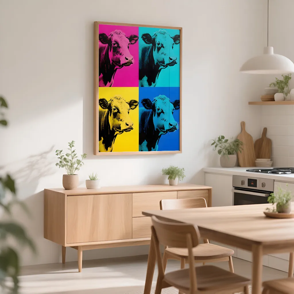 PixuPrint Pop Cow