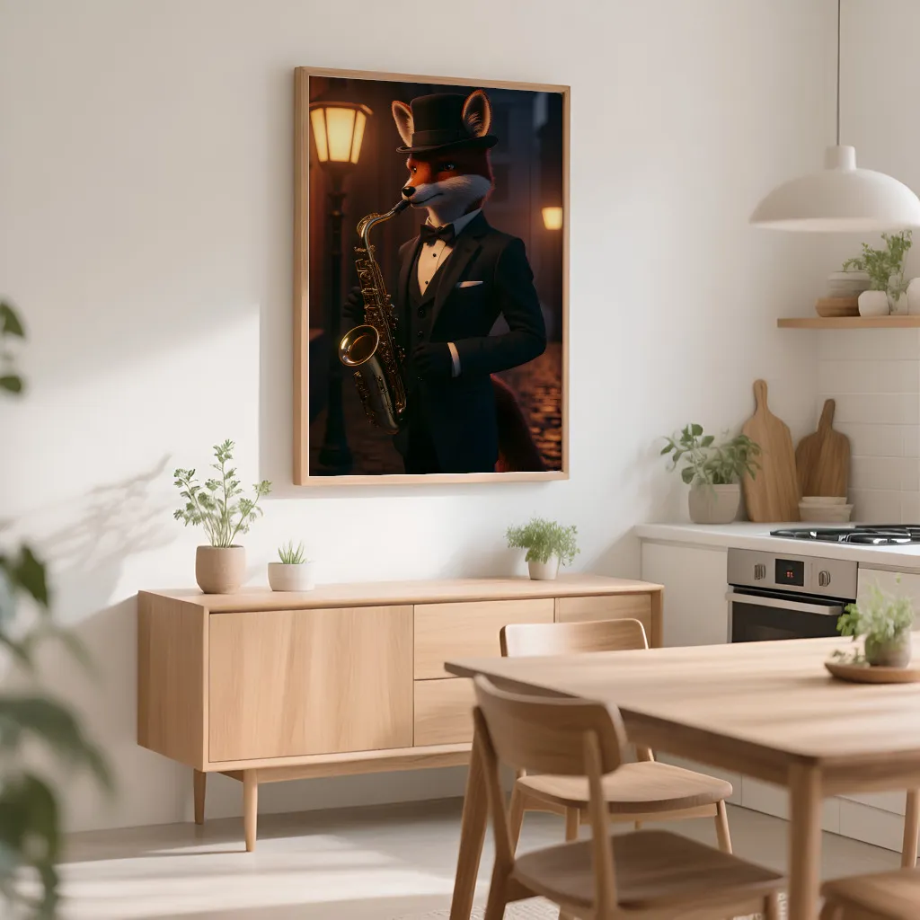 PixuPrint The Gentleman Fox