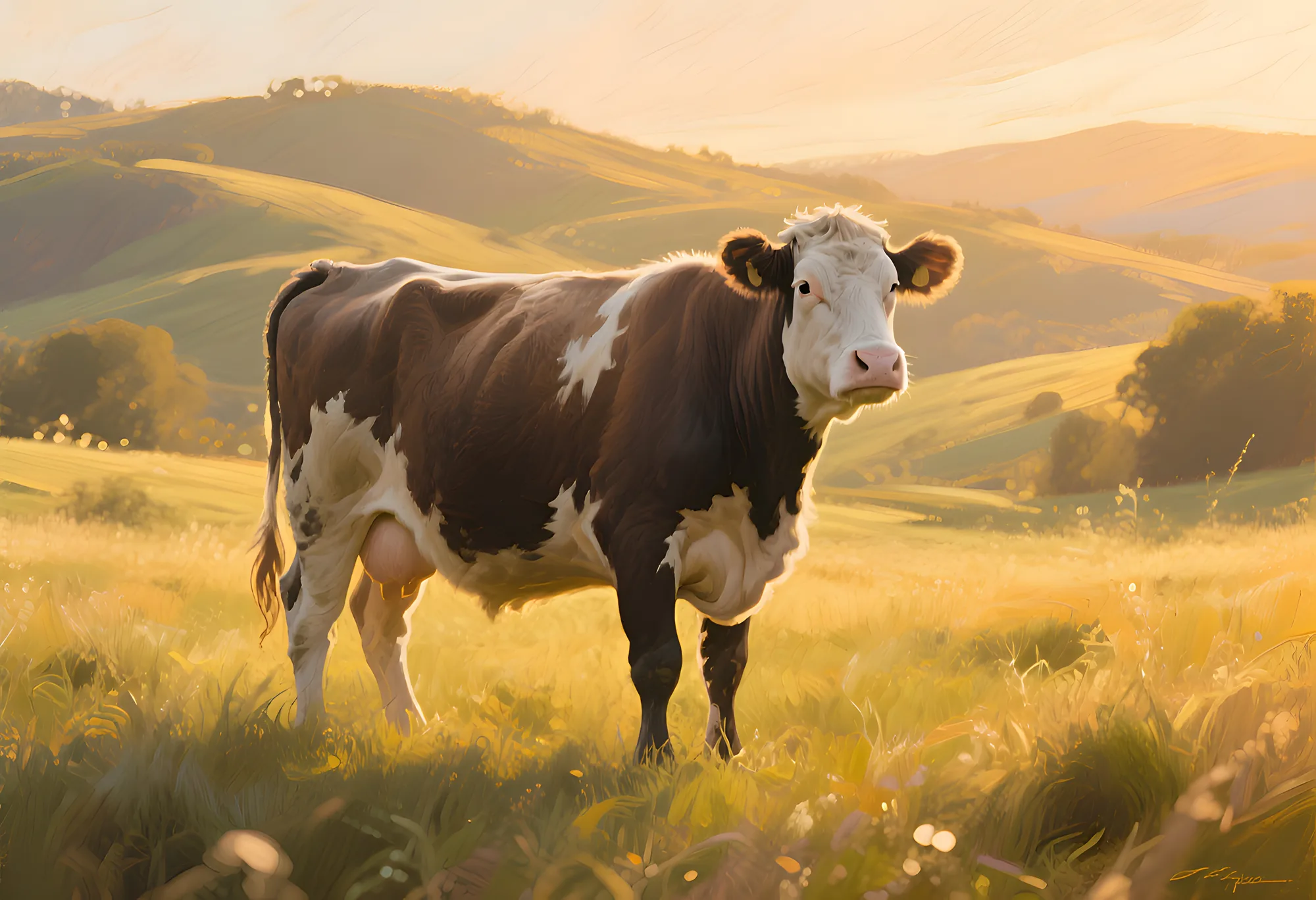 PixuPrint Golden-Pastures