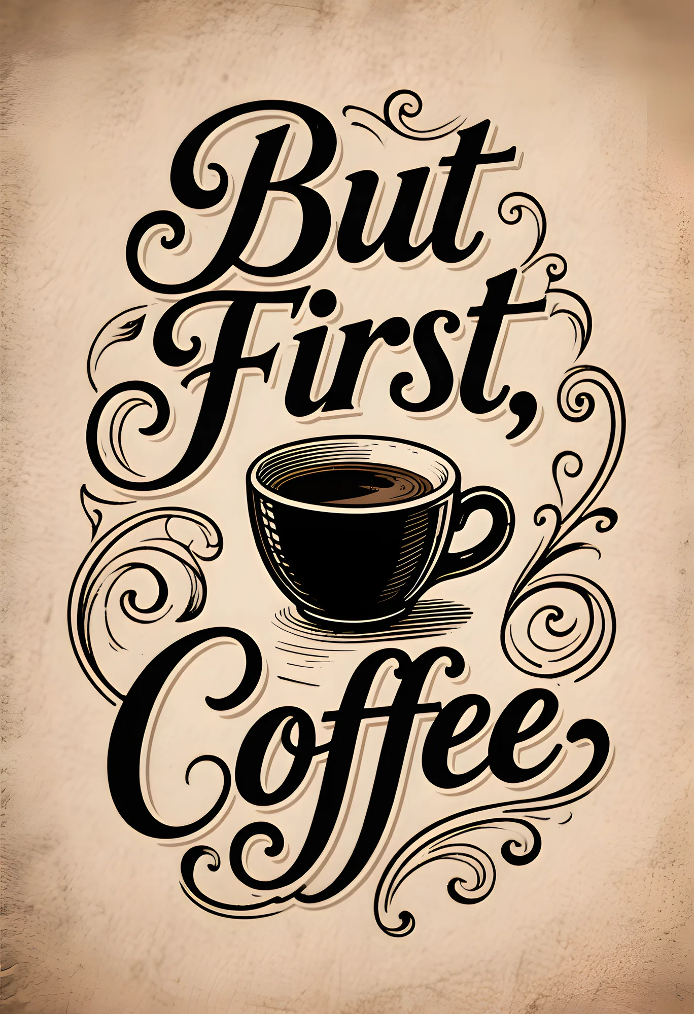 PixuPrint But First Coffee