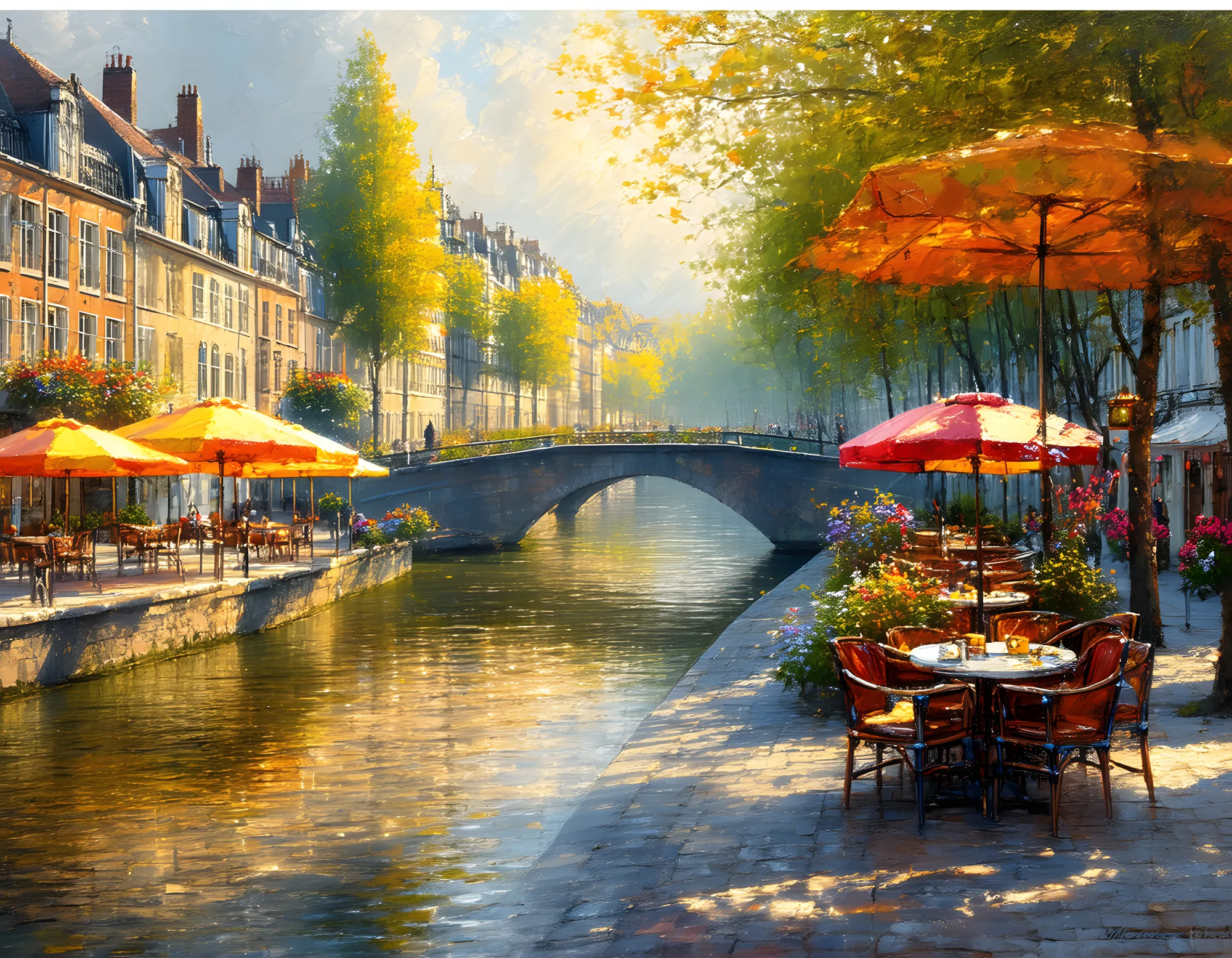 PixuPrint Cafe By The Canal