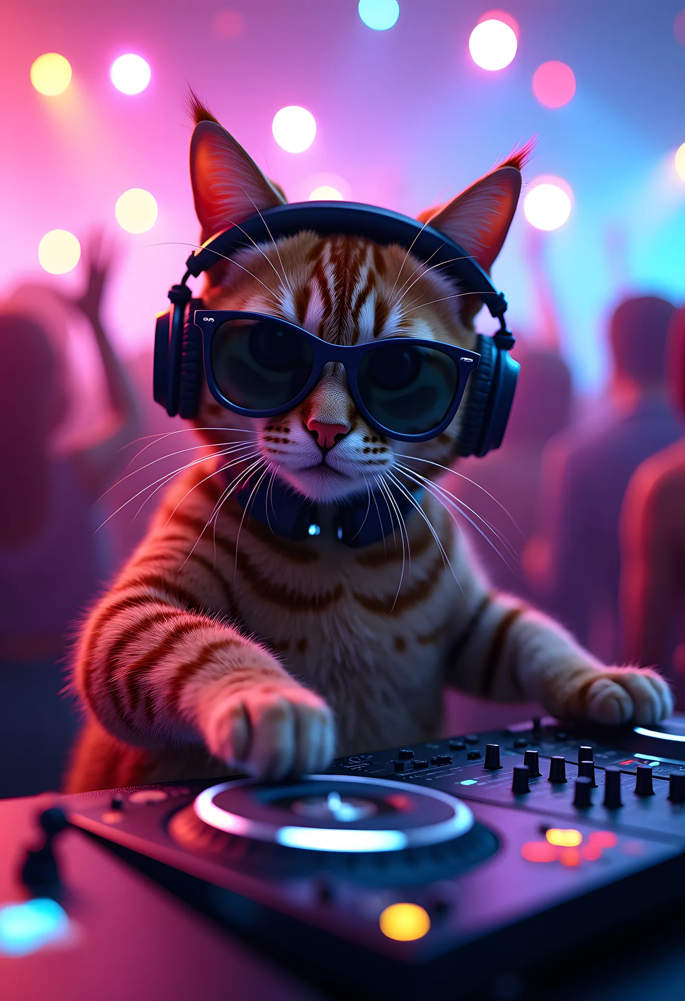 PixuPrint DJ Whiskers