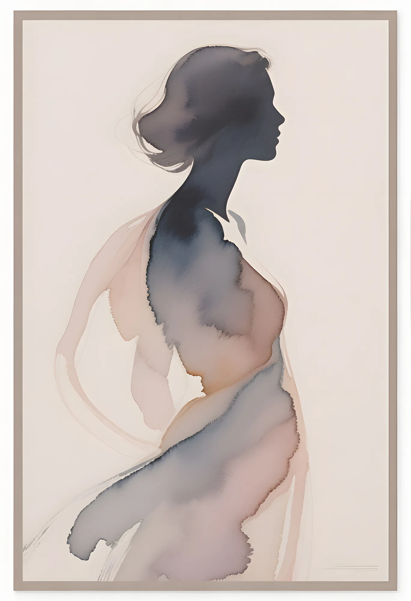 PixuPrint Ethereal Silhouette