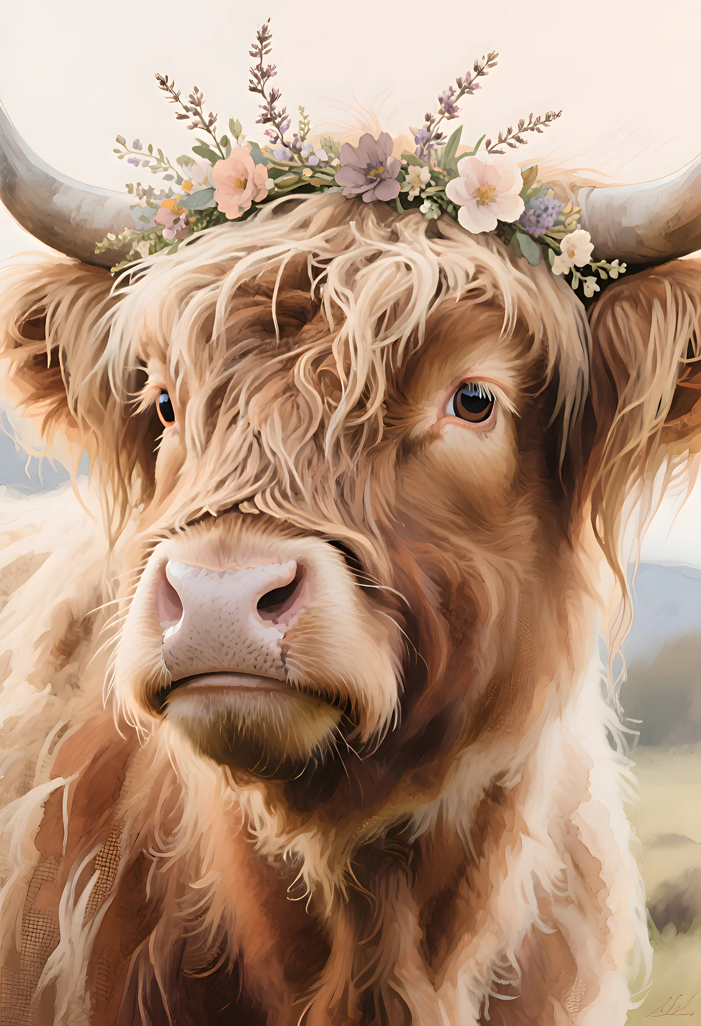 PixuPrint Flower Crown Highland