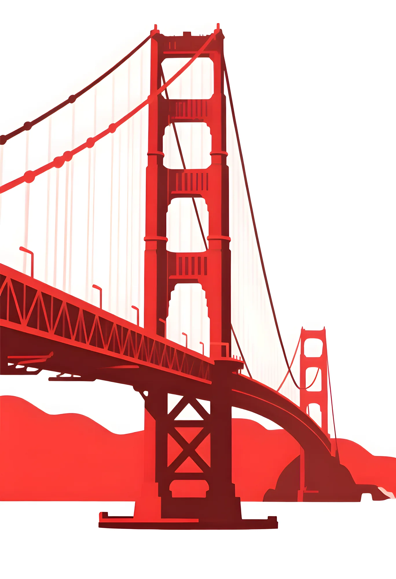 PixuPrint Golden Gate Pop