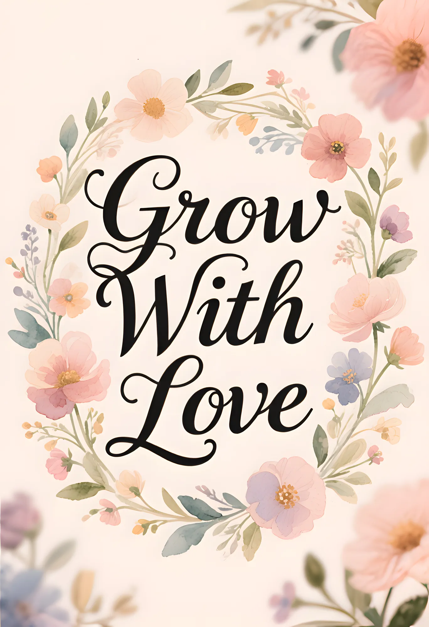 PixuPrint Grow With Love