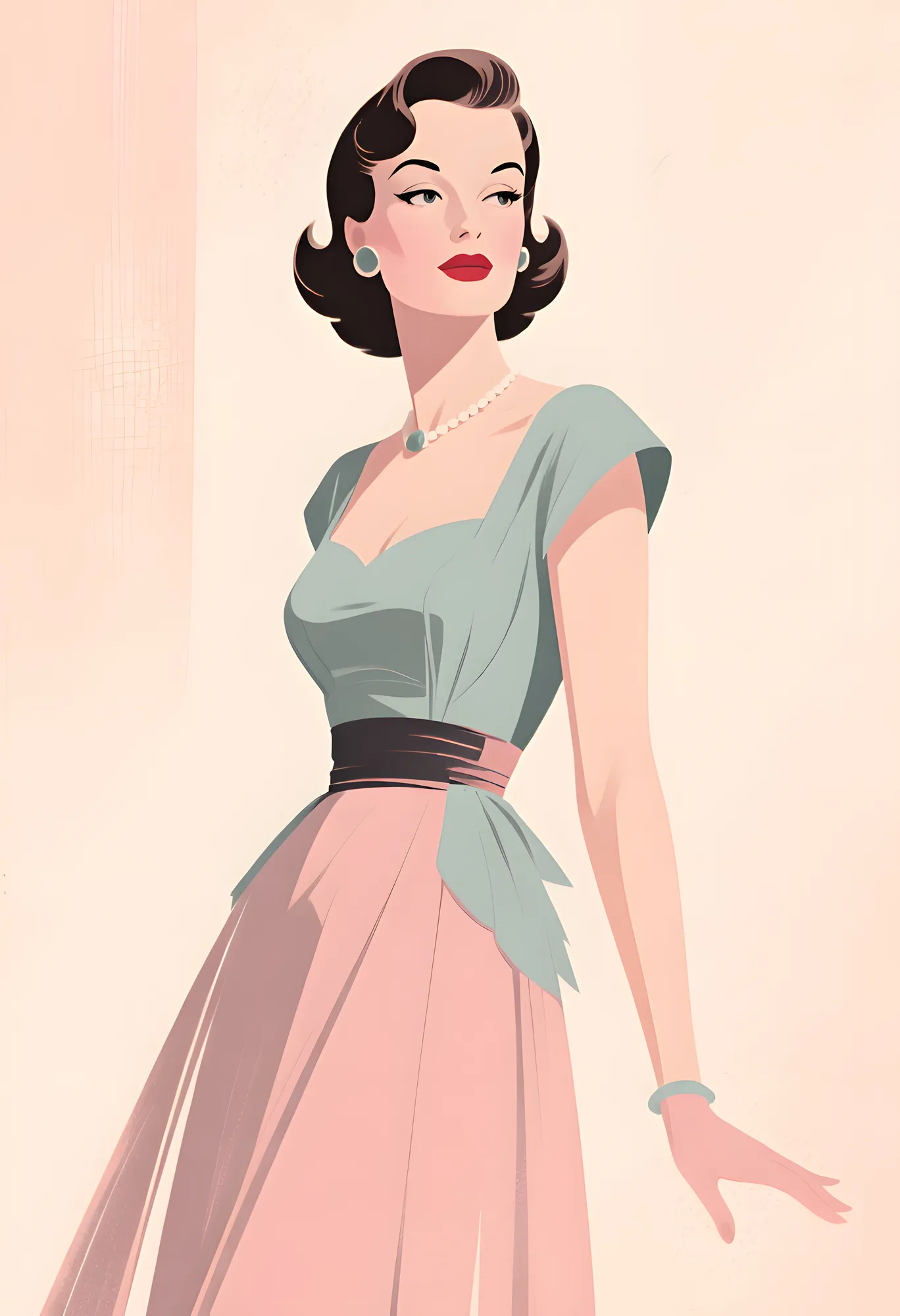 PixuPrint Mid Century Muse
