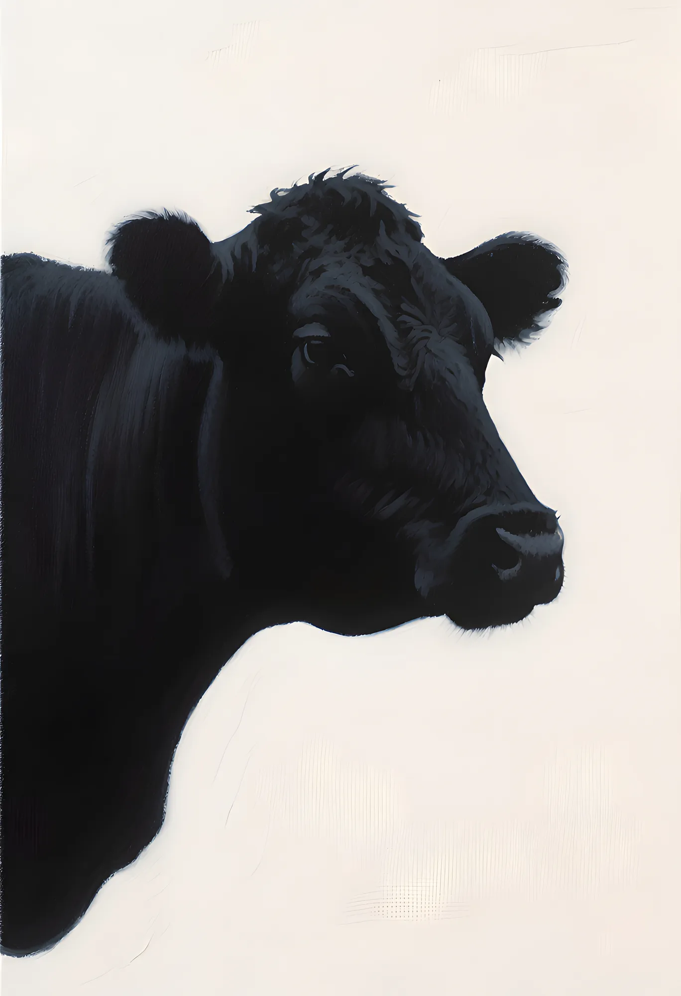 PixuPrint Midnight Cow