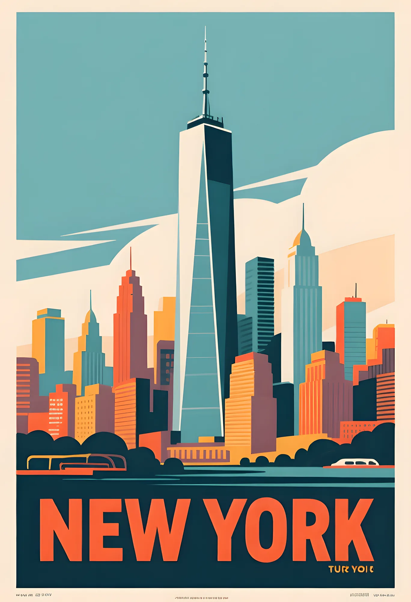 PixuPrint New York Bold Spirit