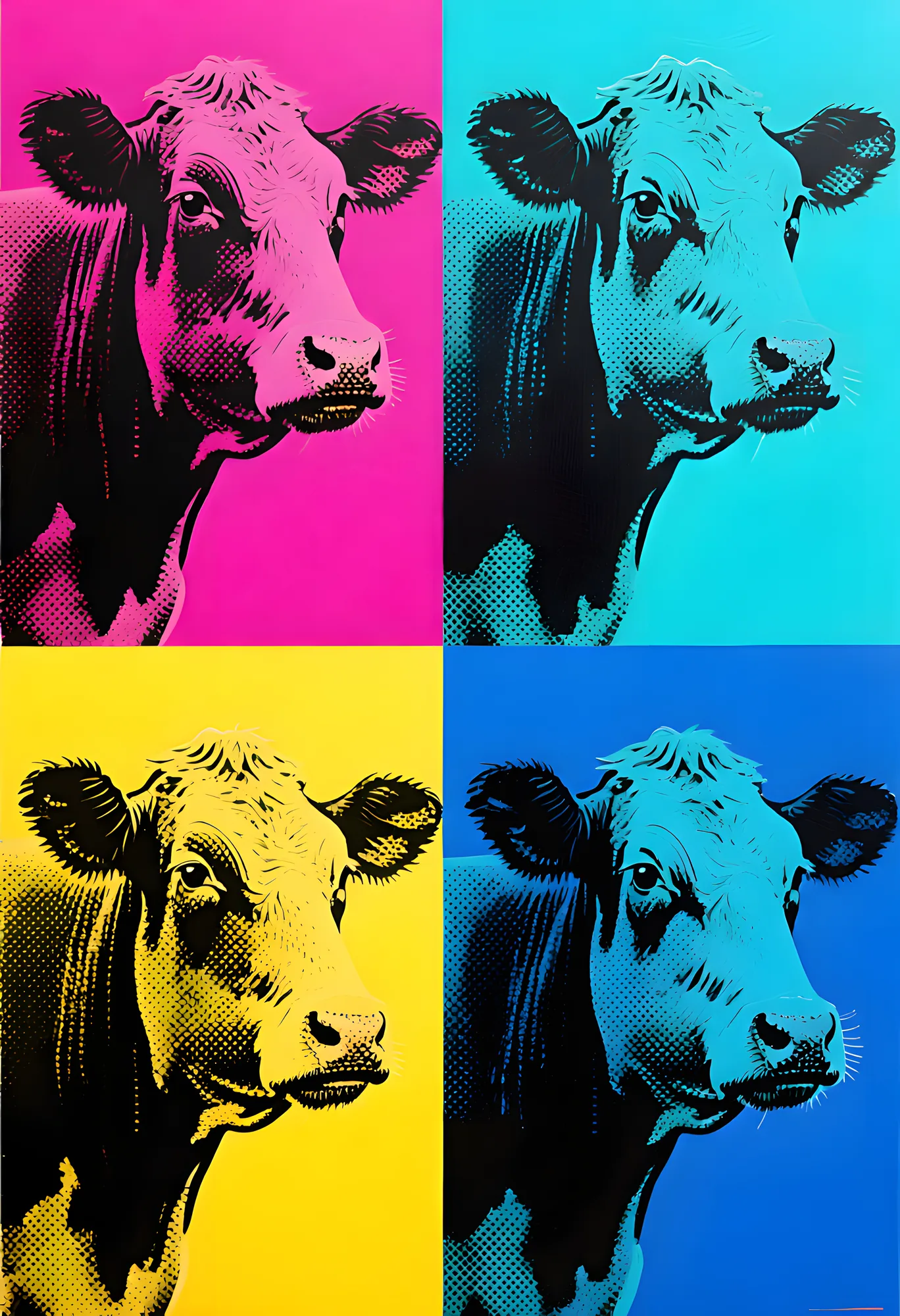 PixuPrint Pop Cow