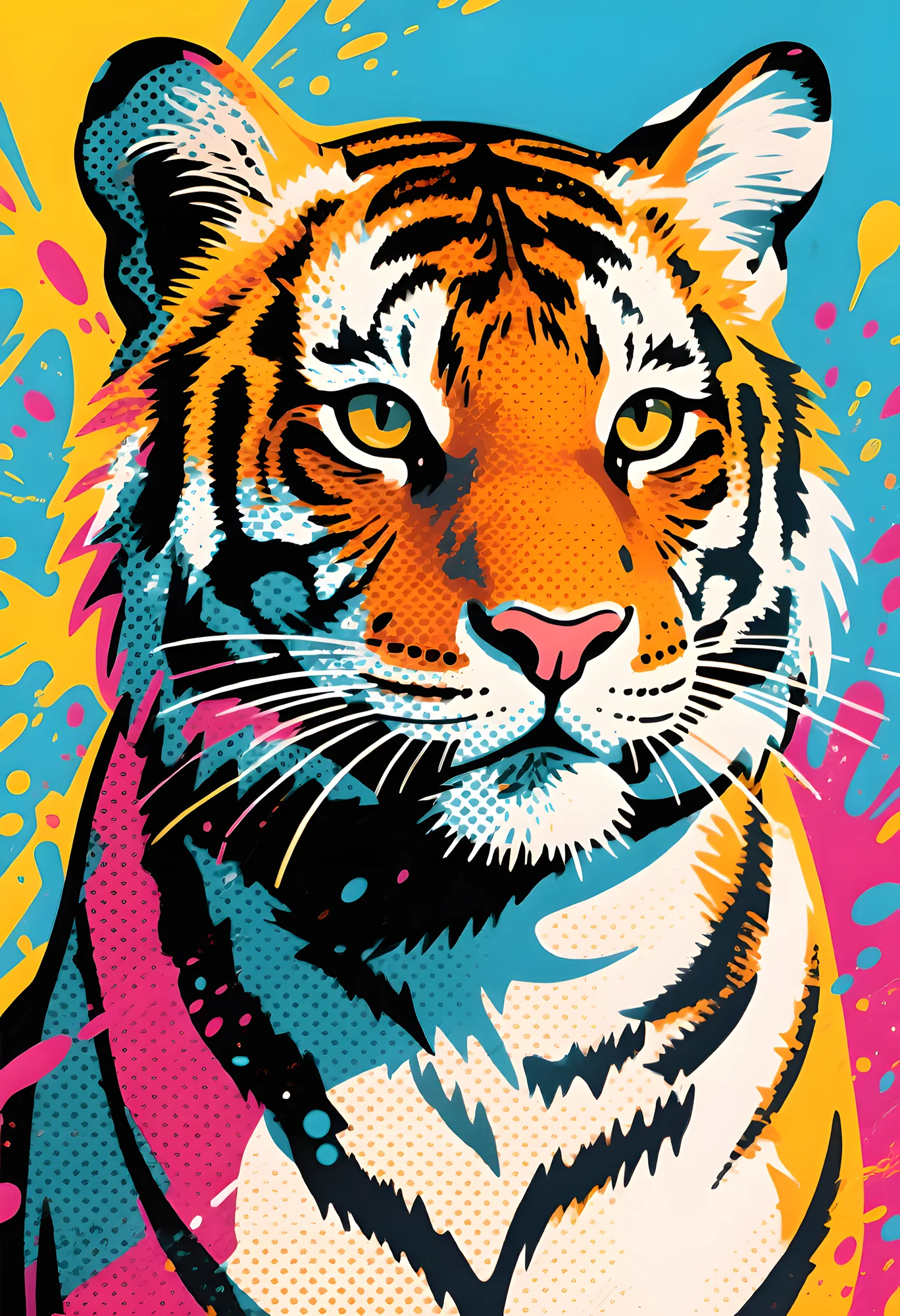 PixuPrint Pop Tiger