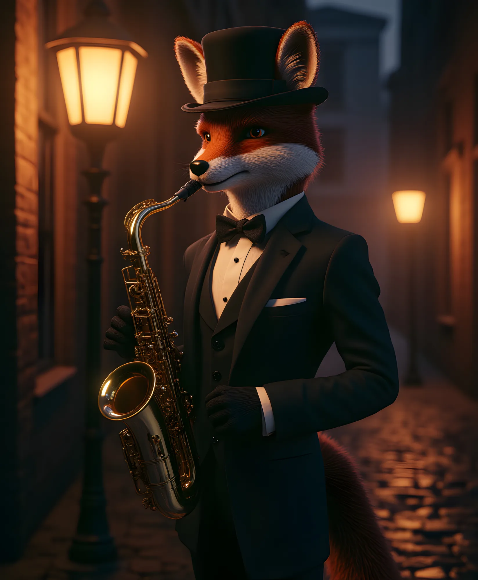 PixuPrint The Gentleman Fox