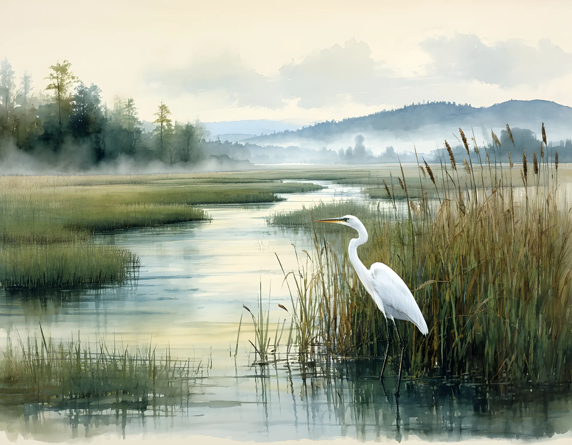 PixuPrint The Lone Heron