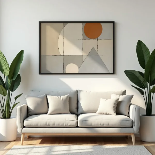 PixuPrint Abstract geometric composition